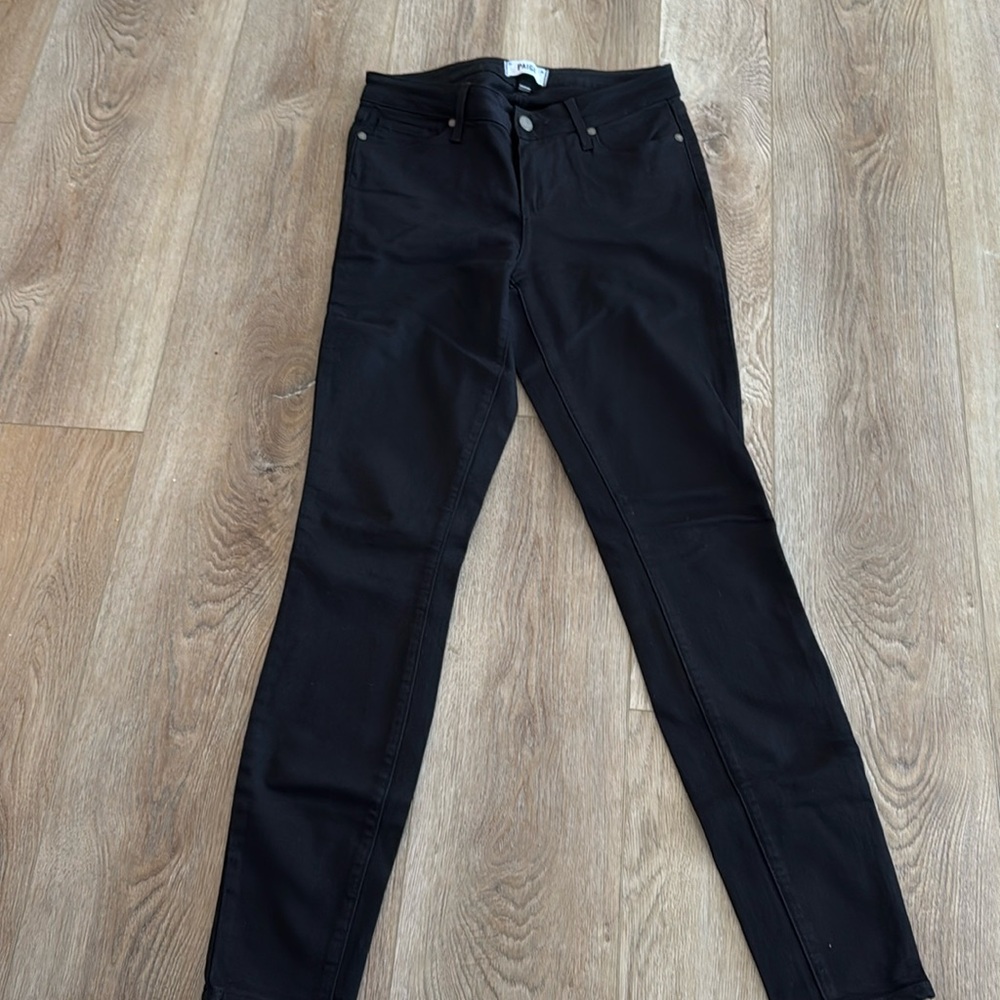Black Paige mid rise skinny jean
